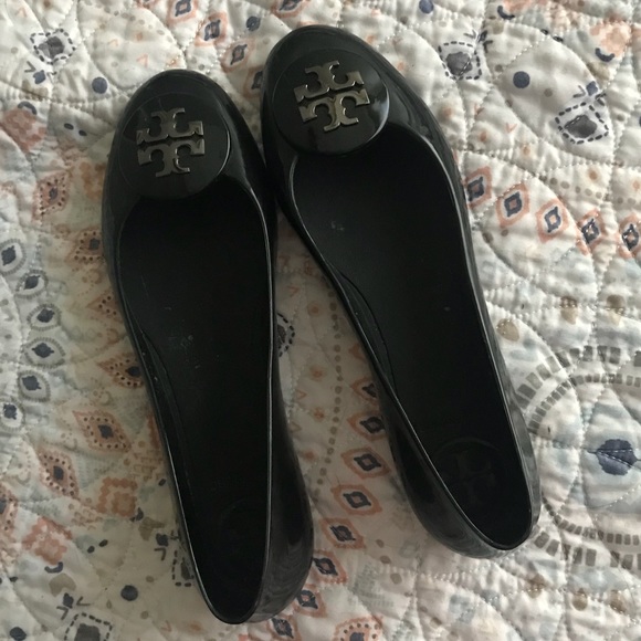 Tory Burch Shoes - Tory Burch Jelly Flats Black